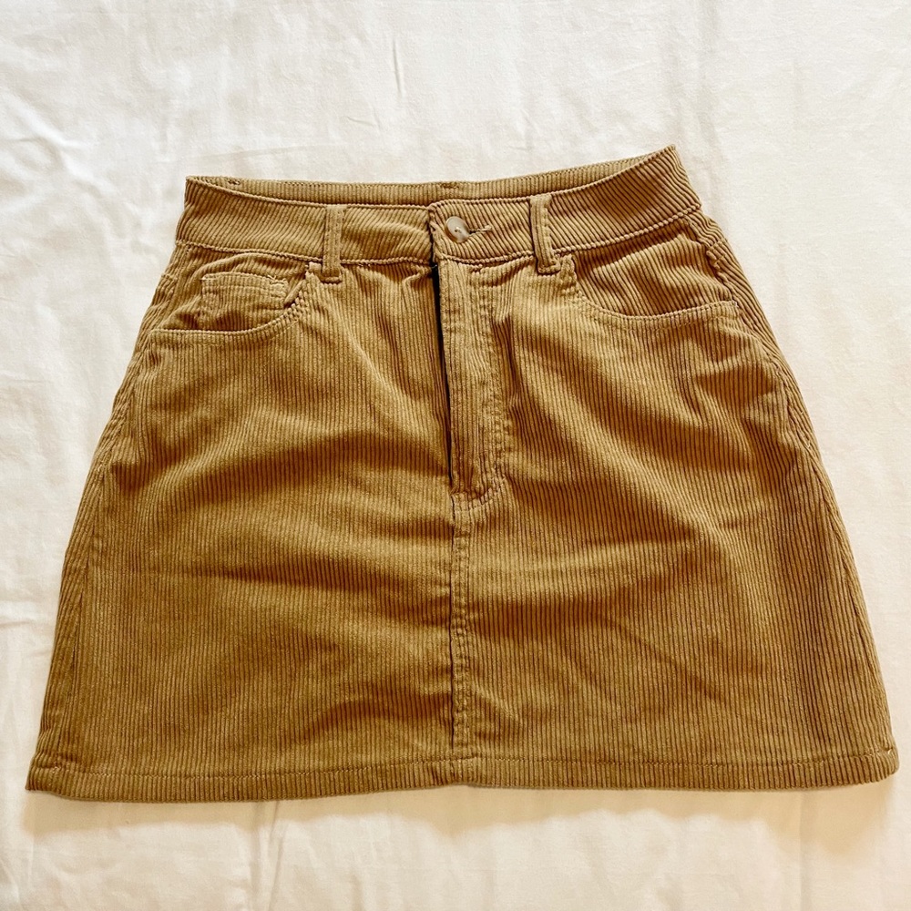 Cute corduroy mini skirt! In great condition.